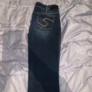 Silver jeans